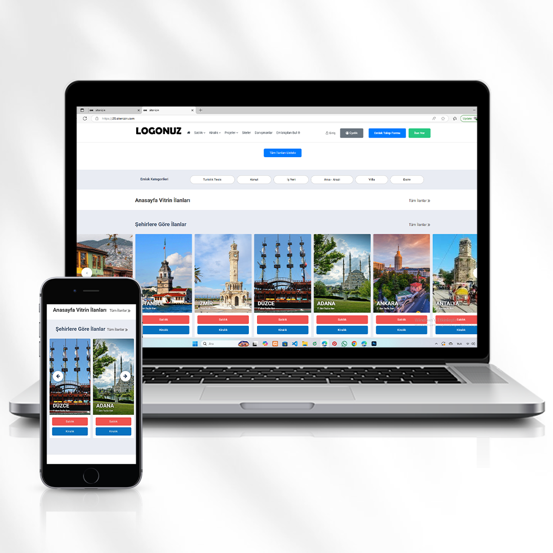 Emlak ve Gayrimenkul Danışmanlığı Web Sitesi  28.sitenizin.com