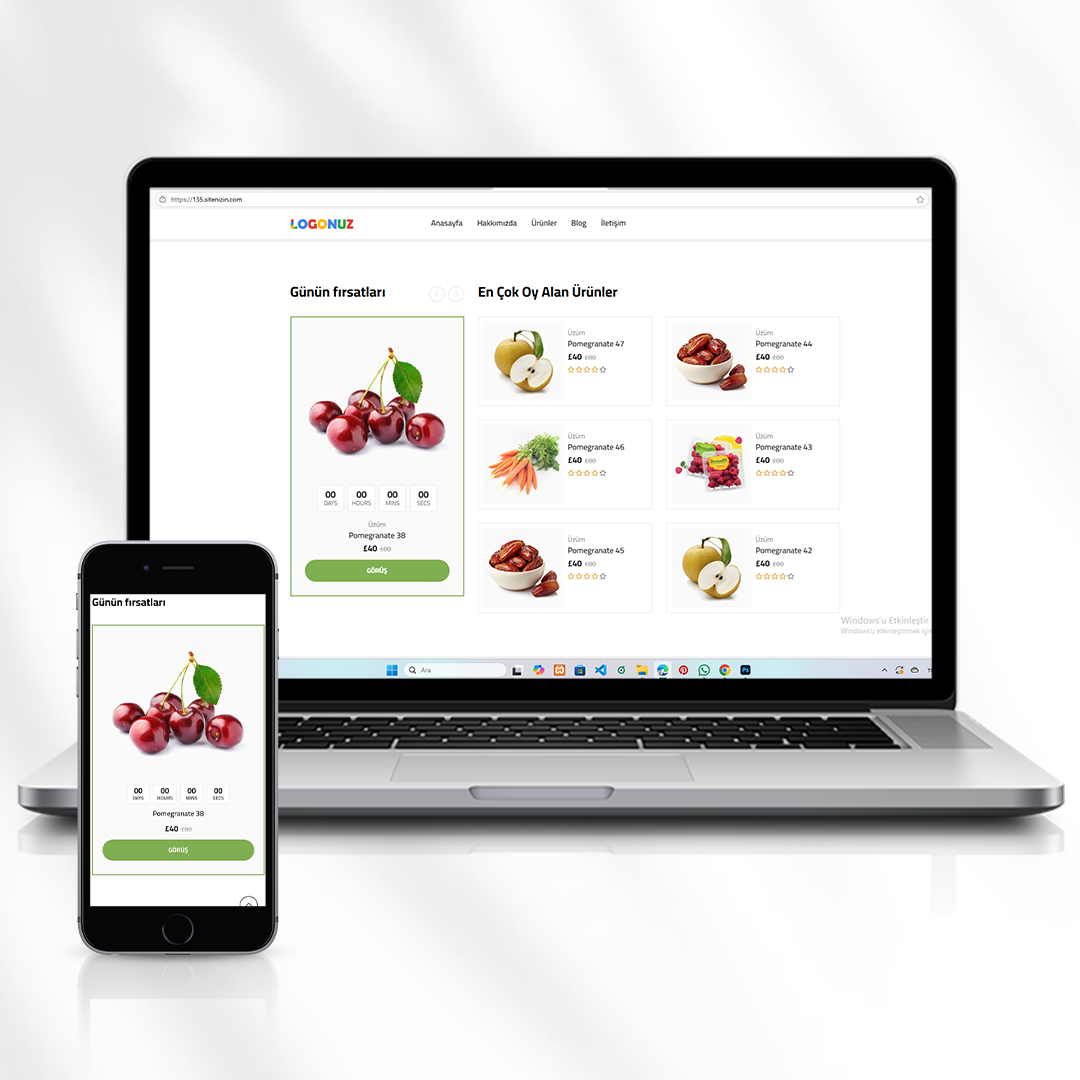 Sağlıklı Gıda Mağazası  135.sitenizin.com