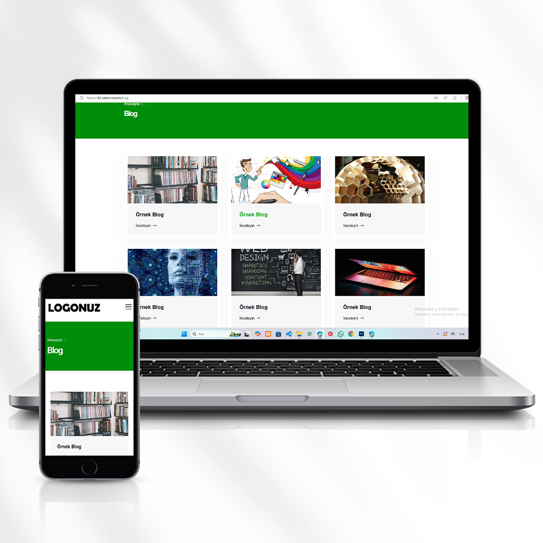 Kurumsal Hizmet Web Sitesi  Profesyonel Firma Çözümü  43.sitenizin.com