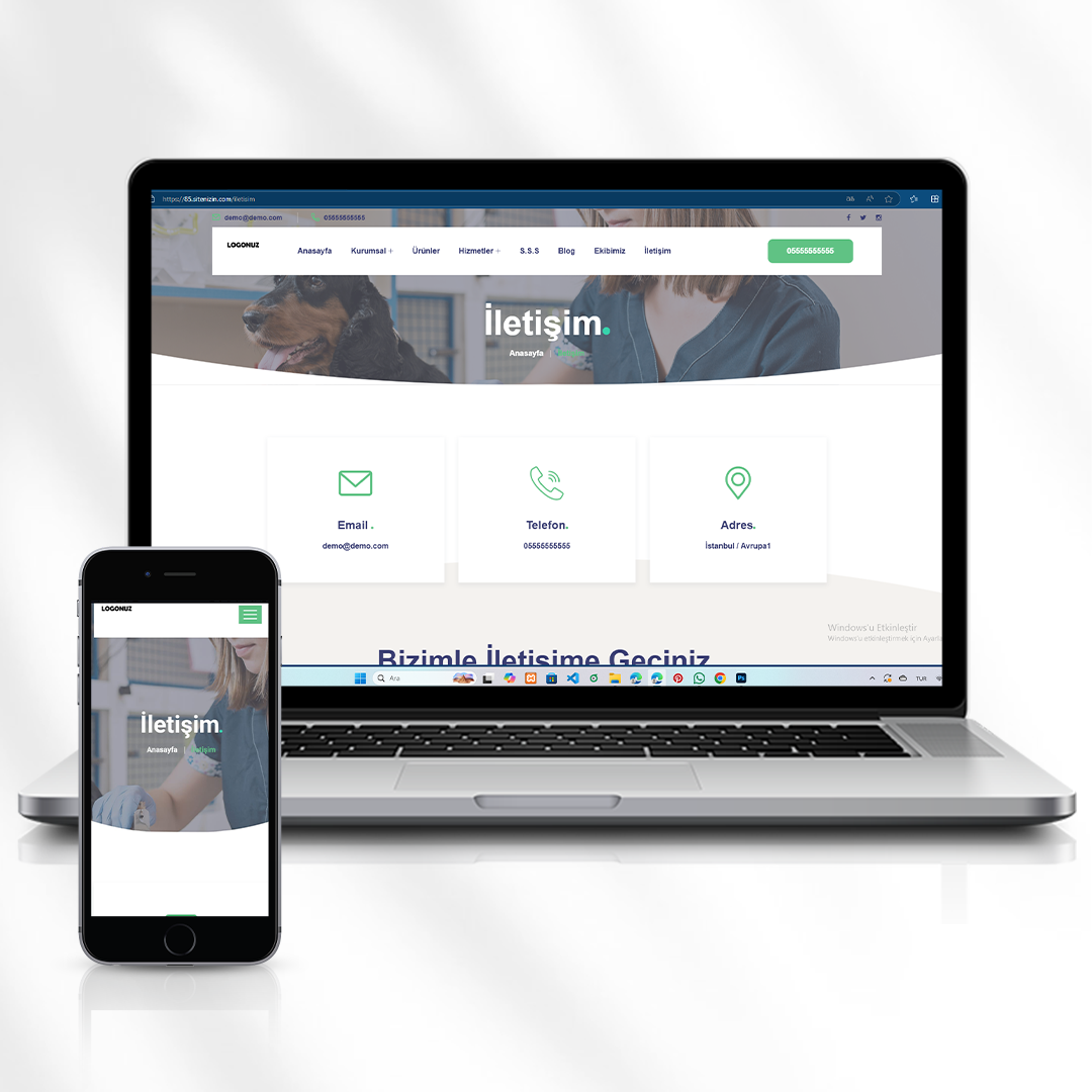 Veterinerlik ve Hayvan Sağlığı Hizmetleri Web Sitesi  85.sitenizin.com