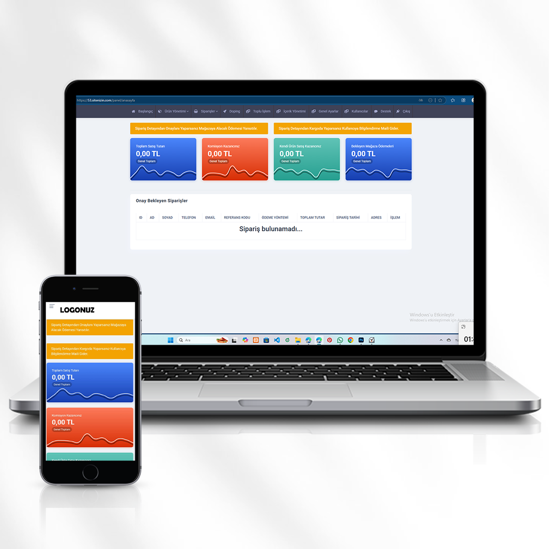 Çok Satıcılı E-Ticaret Web Sitesi  53.sitenizin.com