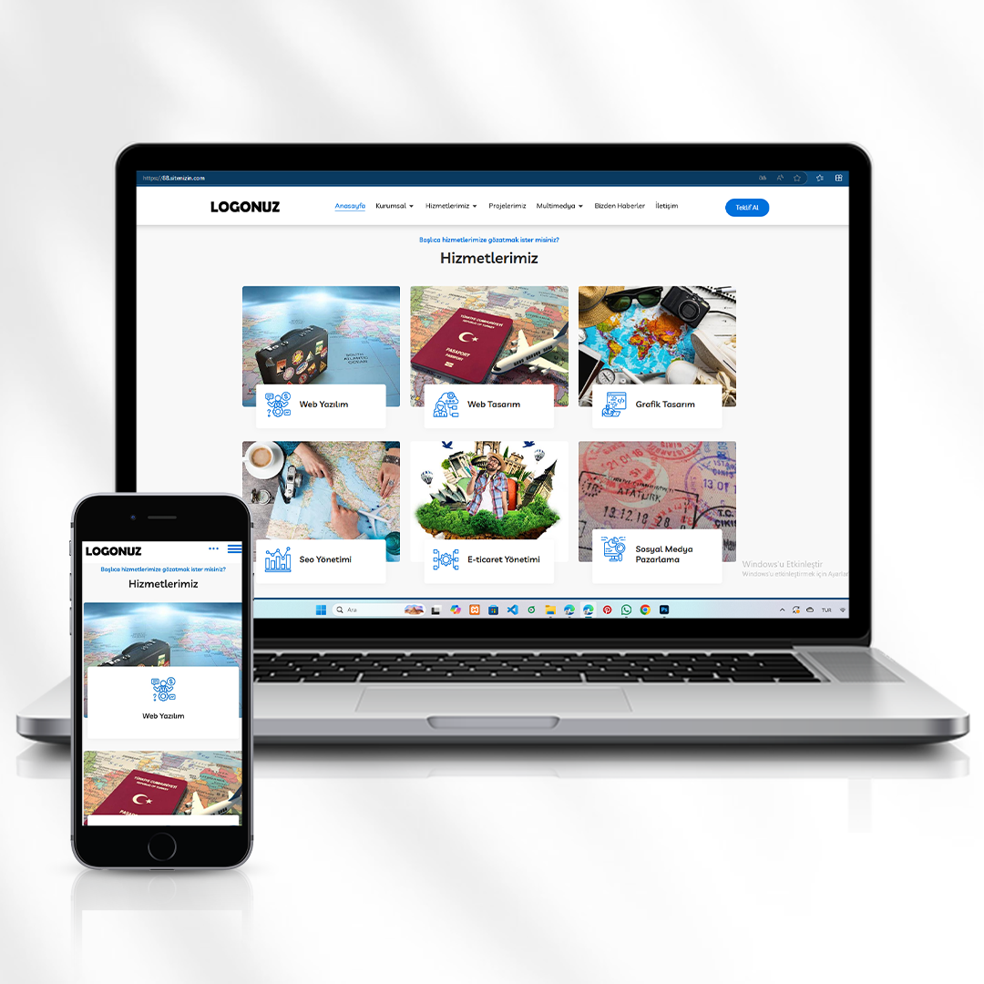 Vize Hizmetleri ve Genel Danışmanlık Web Sitesi  88.sitenizin.com