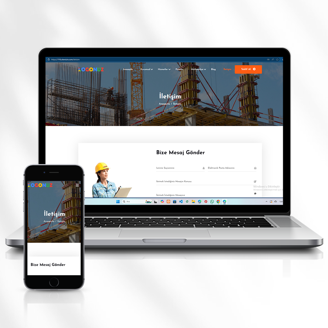 Mühendislik ve Dijital Çözümler Web Sitesi  116.sitenizin.com