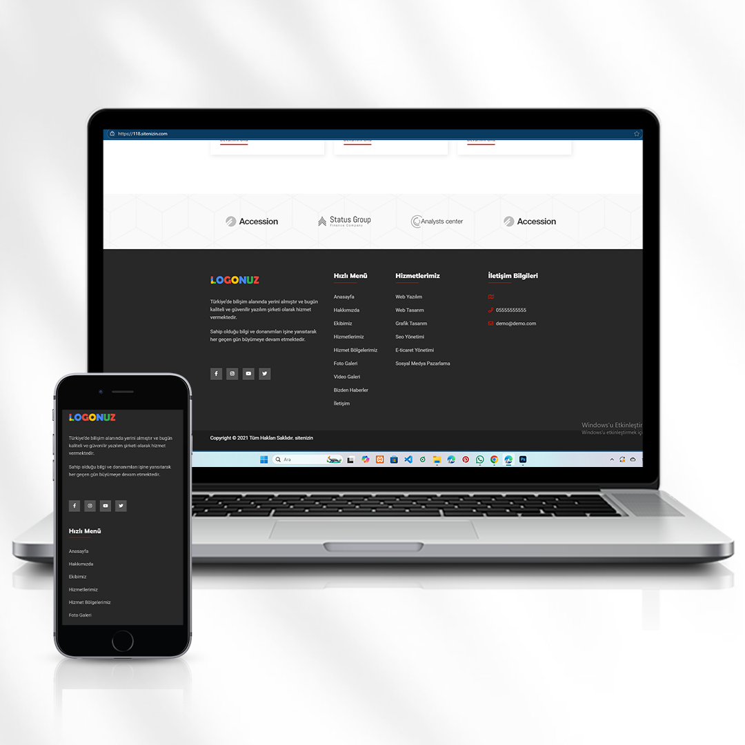 Profesyonel Kargo, Taşımacılık ve Nakliye Web Sitesi  118.sitenizin.com