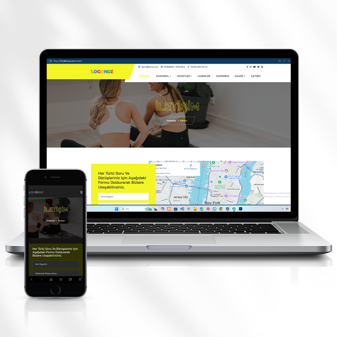 Vücut Geliştirme ve Spor Hizmetleri Web Sitesi  97.sitenizin.com