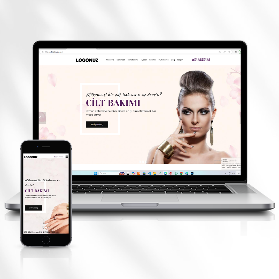 Hizmet ve Tanıtım Web Sitesi  Kurumsal Hizmet Sunan İşletmeler İçin  36.sitenizin.com
