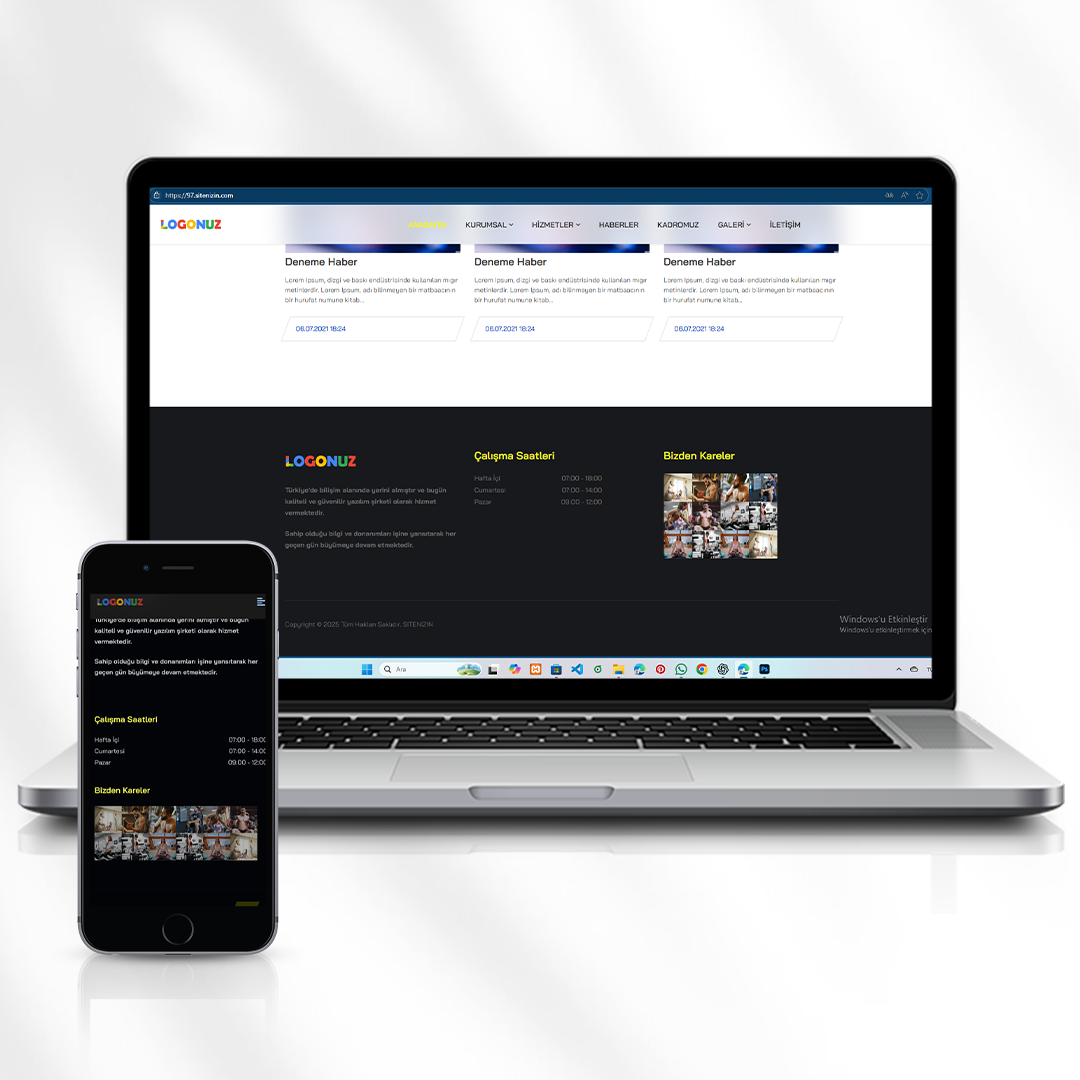 Vücut Geliştirme ve Spor Hizmetleri Web Sitesi  97.sitenizin.com