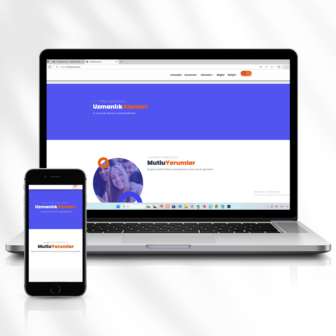 Danışmanlık ve Bilgi Paylaşımı Web Sitesi  22.sitenizin.com