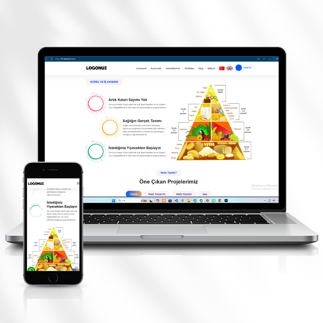 Sıhhi Tesisat ve Yemek Hizmetleri Web Sitesi  91.sitenizin.com