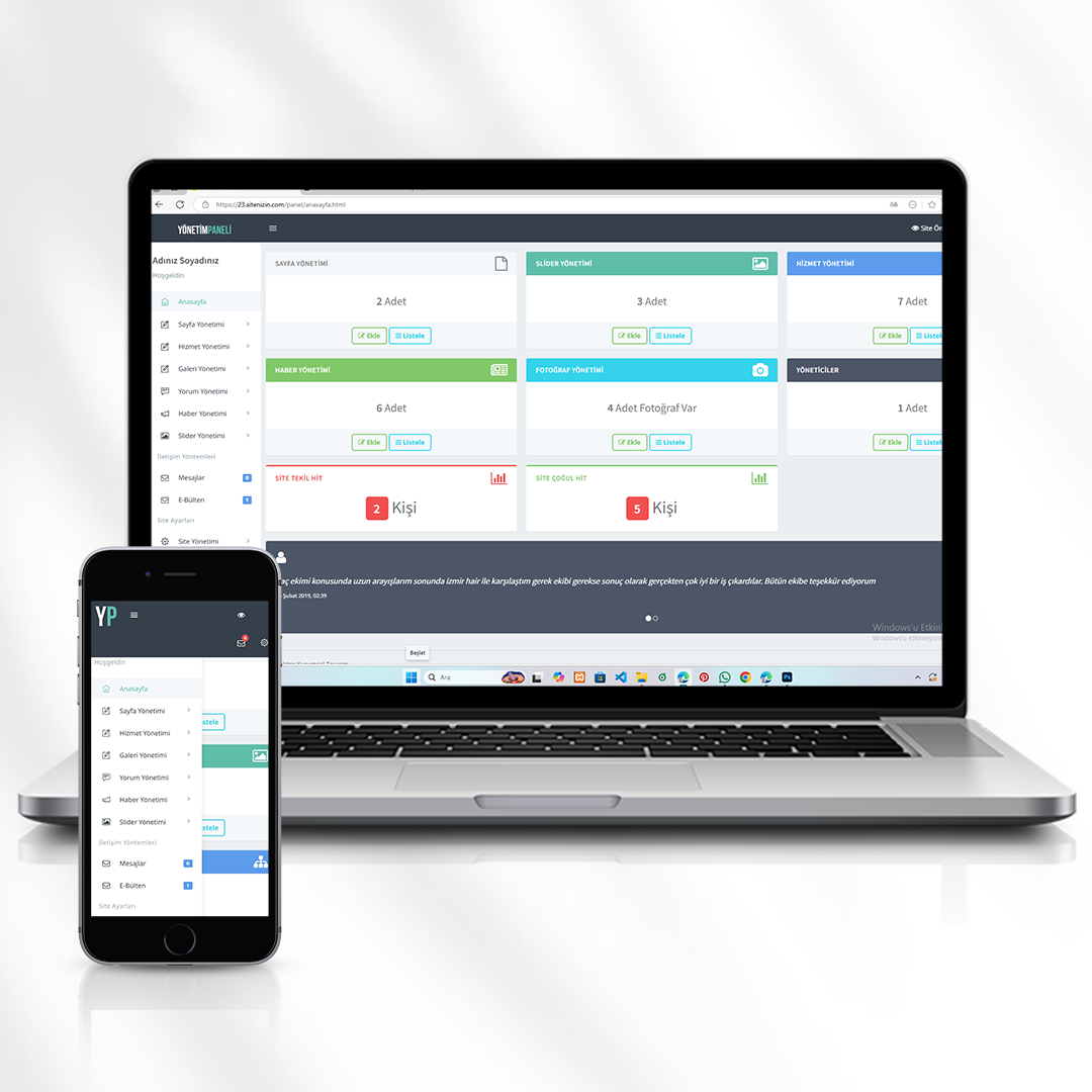 Estetik ve Sağlık Kliniği Web Sitesi  23.sitenizin.com
