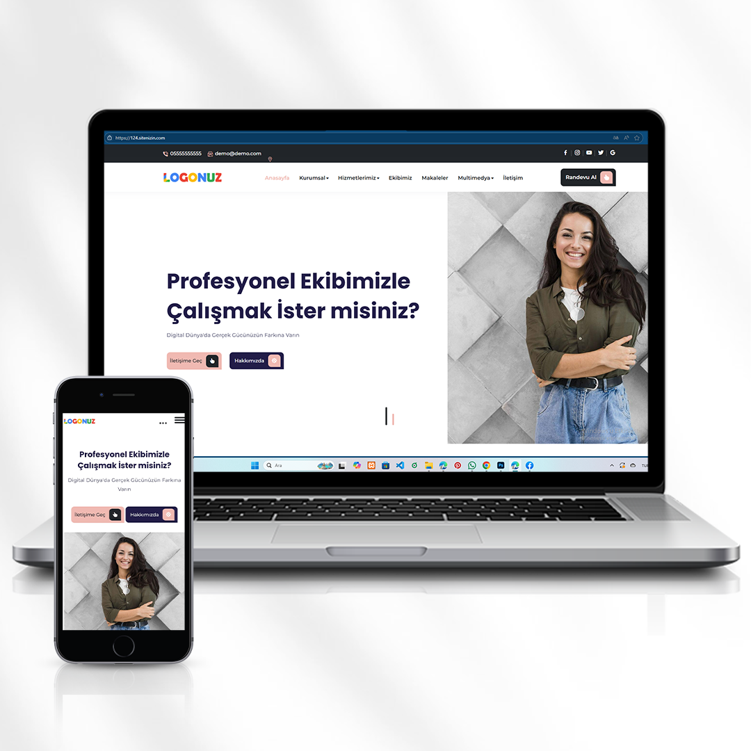 Kurumsal Hizmetler ve Profesyonel Ekip  124.sitenizin.com