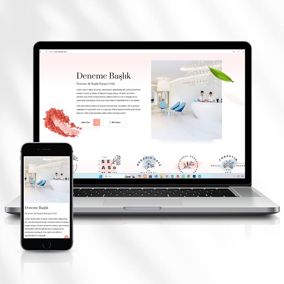 Hizmet Tanıtım Web Sitesi  Fiyatlı ve Haber Destekli Firma Sitesi  38.sitenizin.com