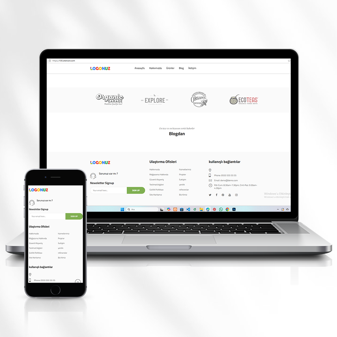 Sağlıklı Gıda Mağazası  135.sitenizin.com