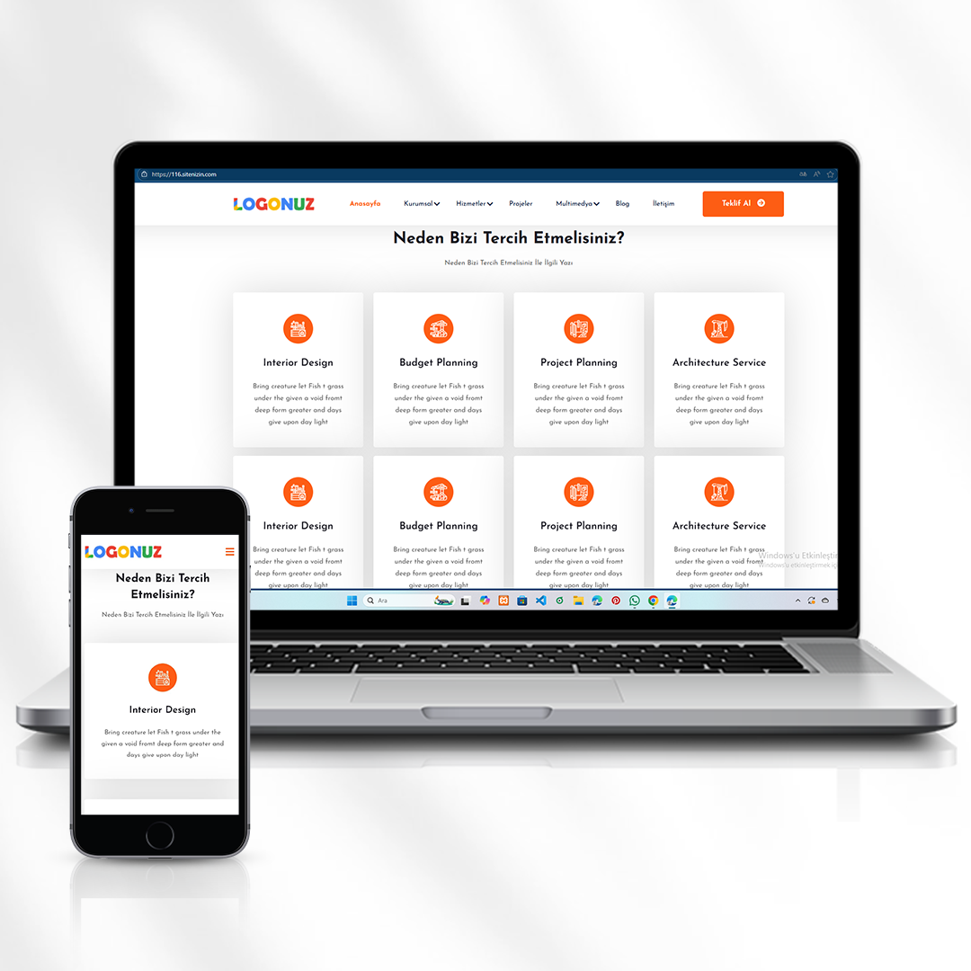 Mühendislik ve Dijital Çözümler Web Sitesi  116.sitenizin.com