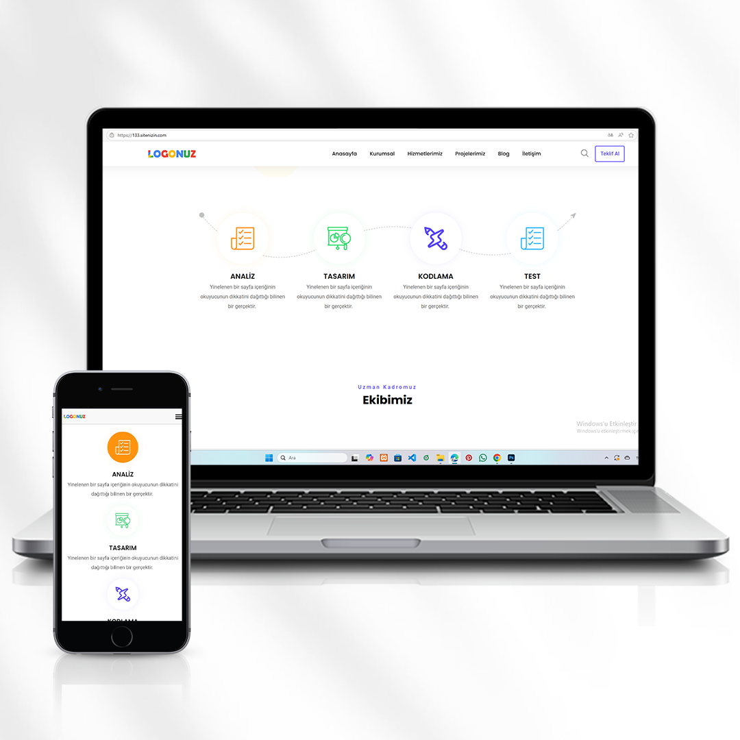 Kurumsal Web Tasarım  133.sitenizin.com