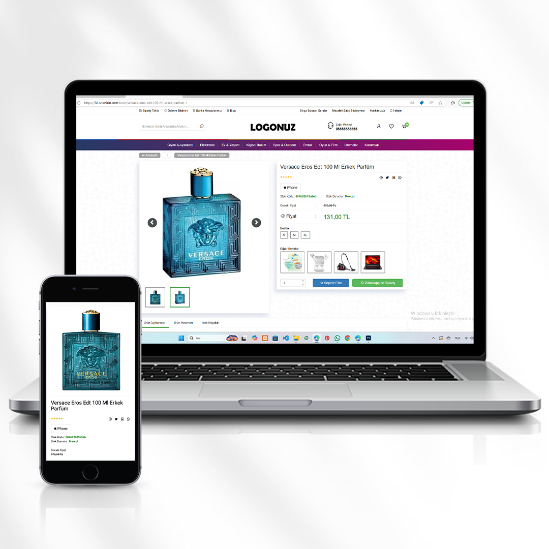 Çok Kategorili E-Ticaret Sitesi  Geniş Ürün Yelpazesi  31.sitenizin.com