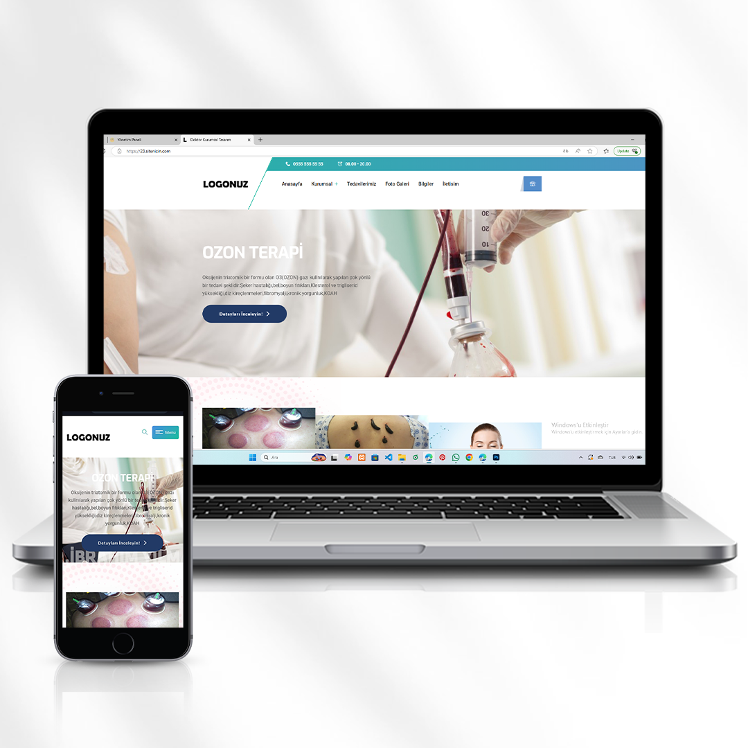 Estetik ve Sağlık Kliniği Web Sitesi  23.sitenizin.com