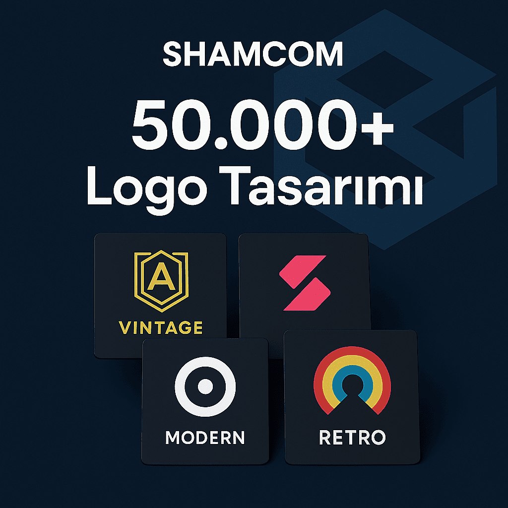 50000 Logo Tasarımı Grafik Paketi