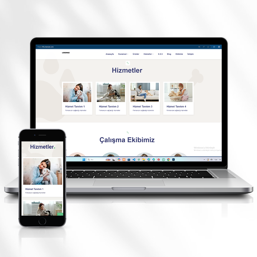 Veterinerlik ve Hayvan Sağlığı Hizmetleri Web Sitesi  85.sitenizin.com