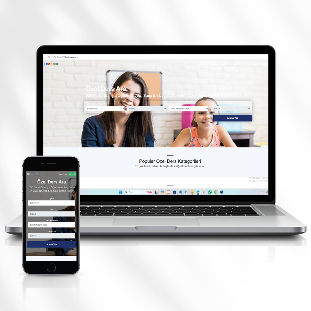  Online ve Özel Ders Talepleri Platformu 138.sitenizin.com