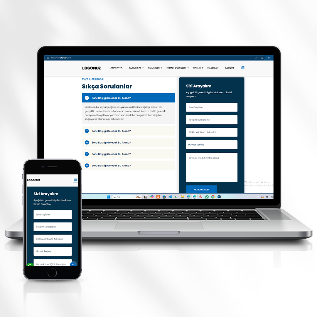 Nakliye ve Lojistik Hizmetleri Web Sitesi  73.sitenizin.com