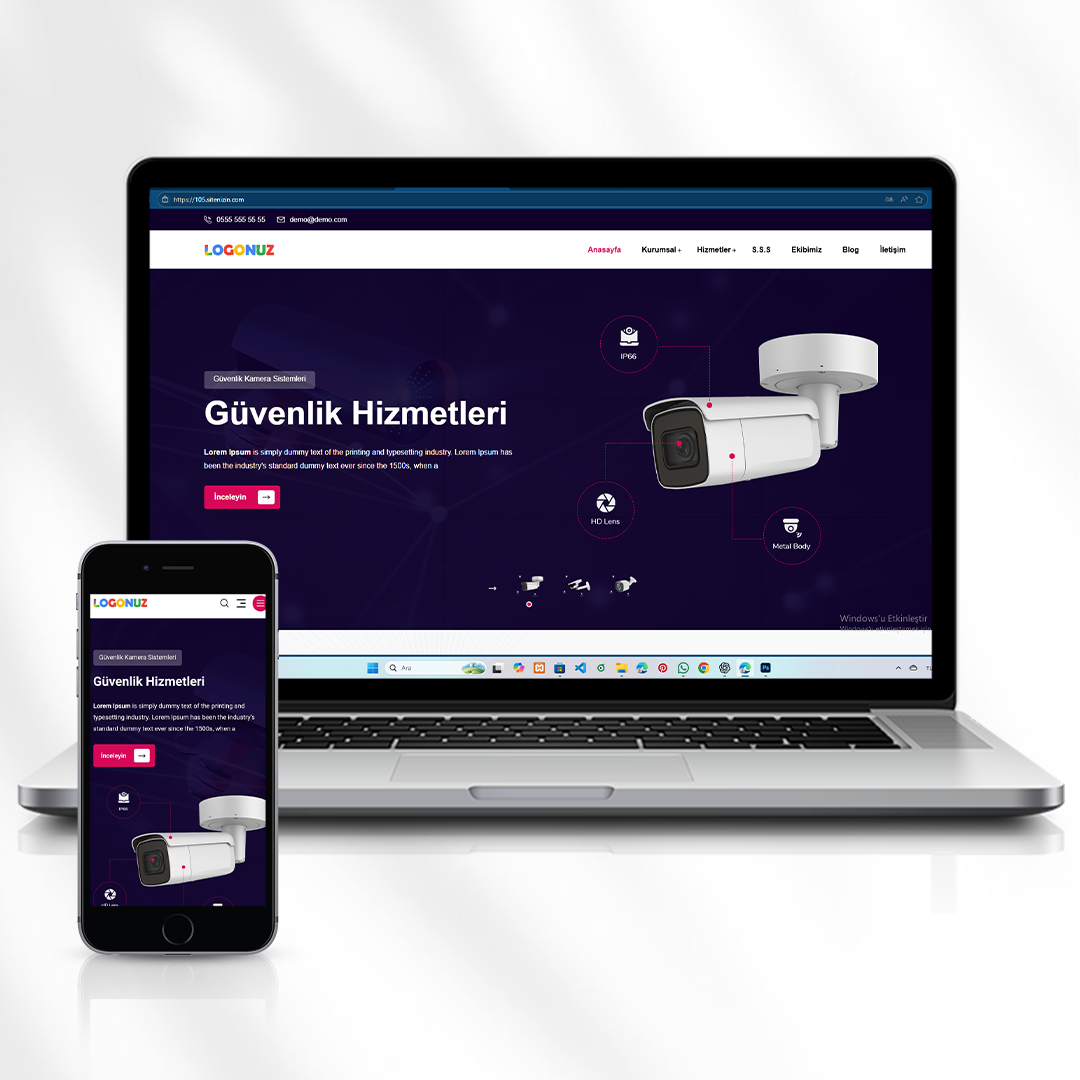 Güvenlik Kamerası Sistemleri  Profesyonel Kurulum Hizmetleri  105.sitenizin.com