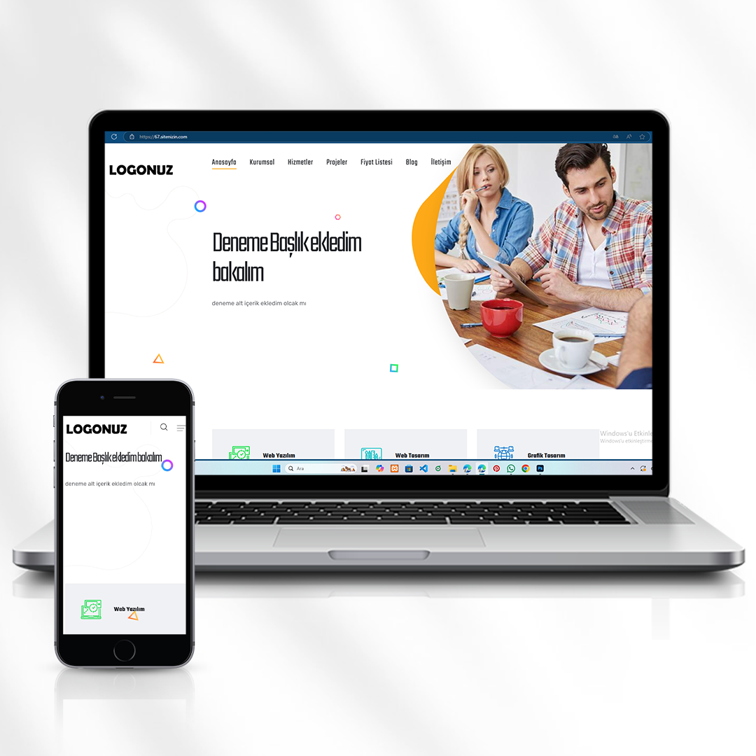 Hizmet ve Proje Tanıtım Web Sitesi Fiyat Listesi Özelliği    67.sitenizin.com