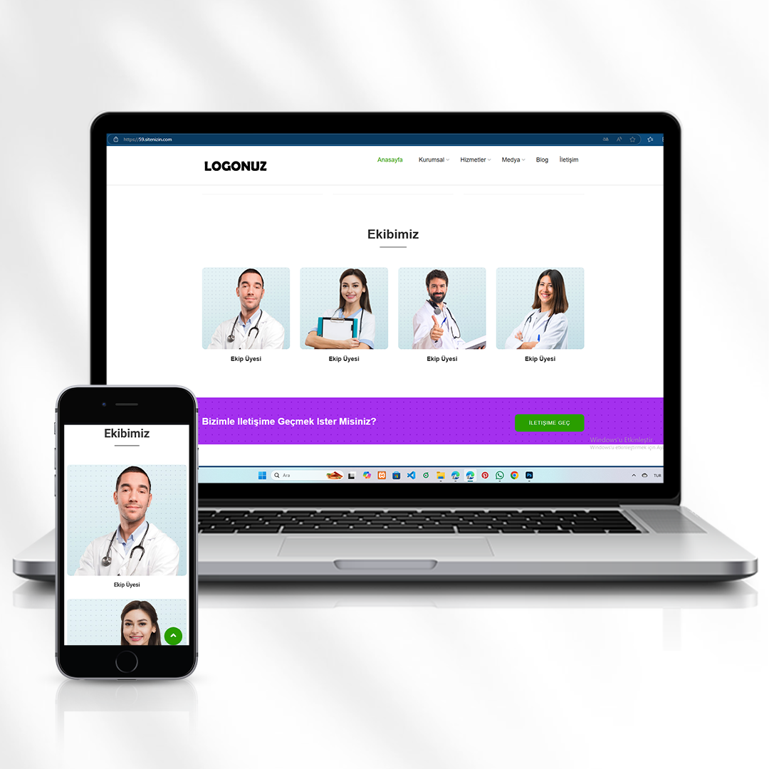 Profesyonel Kurumsal Web Tasarım Sitesi  59.sitenizin.com