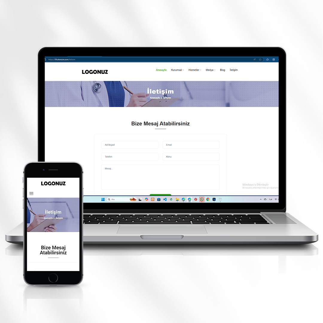 Profesyonel Kurumsal Web Tasarım Sitesi  59.sitenizin.com