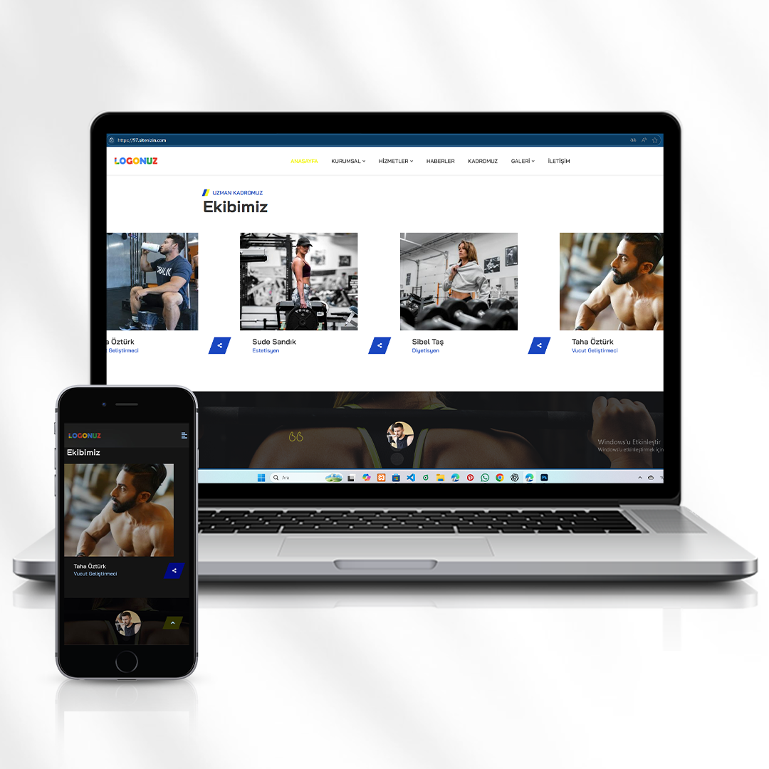 Vücut Geliştirme ve Spor Hizmetleri Web Sitesi  97.sitenizin.com