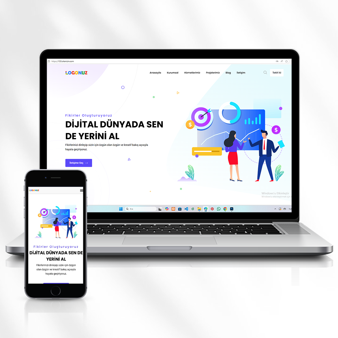 Kurumsal Web Tasarım  133.sitenizin.com
