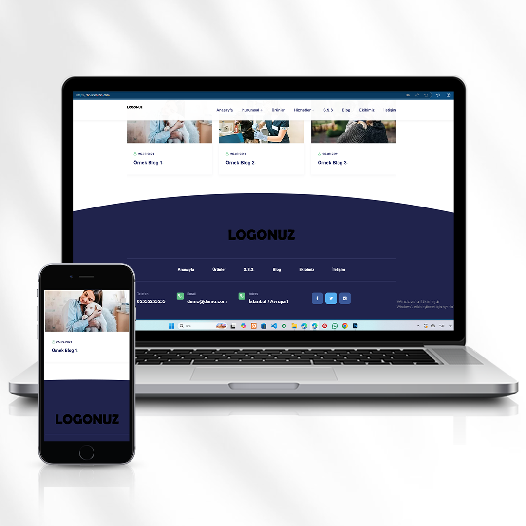Veterinerlik ve Hayvan Sağlığı Hizmetleri Web Sitesi  85.sitenizin.com
