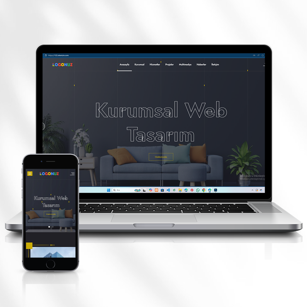 Kurumsal Web Tasarım Hizmetleri  122.sitenizin.com 