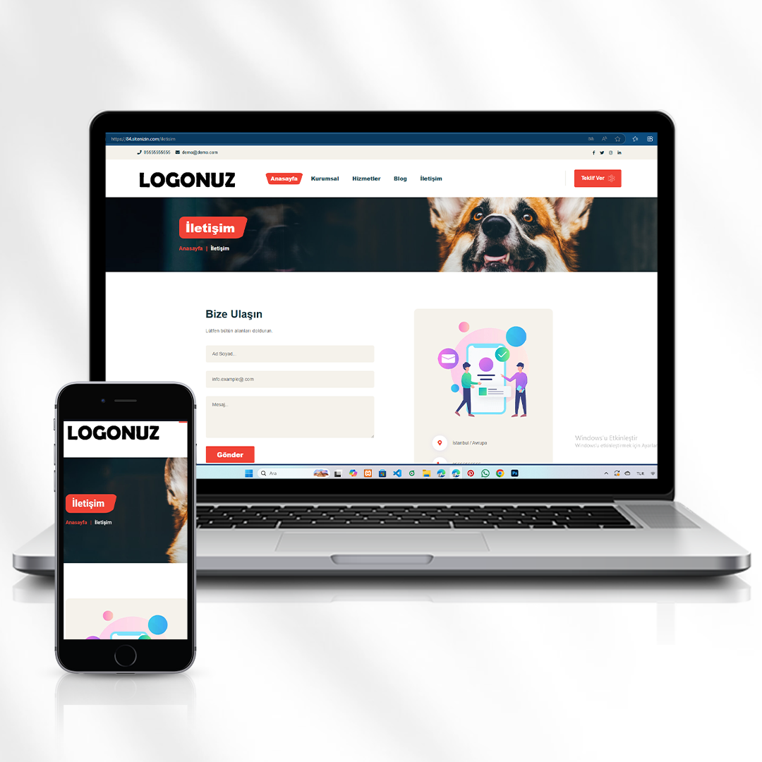 Veterinerlik Hizmetleri Web Sitesi Kod 84.sitenizin.com