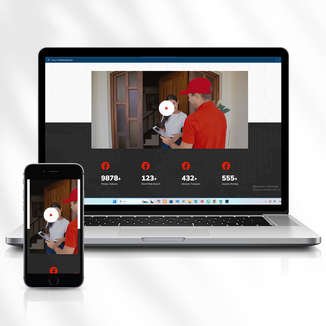Profesyonel Kargo, Taşımacılık ve Nakliye Web Sitesi  118.sitenizin.com