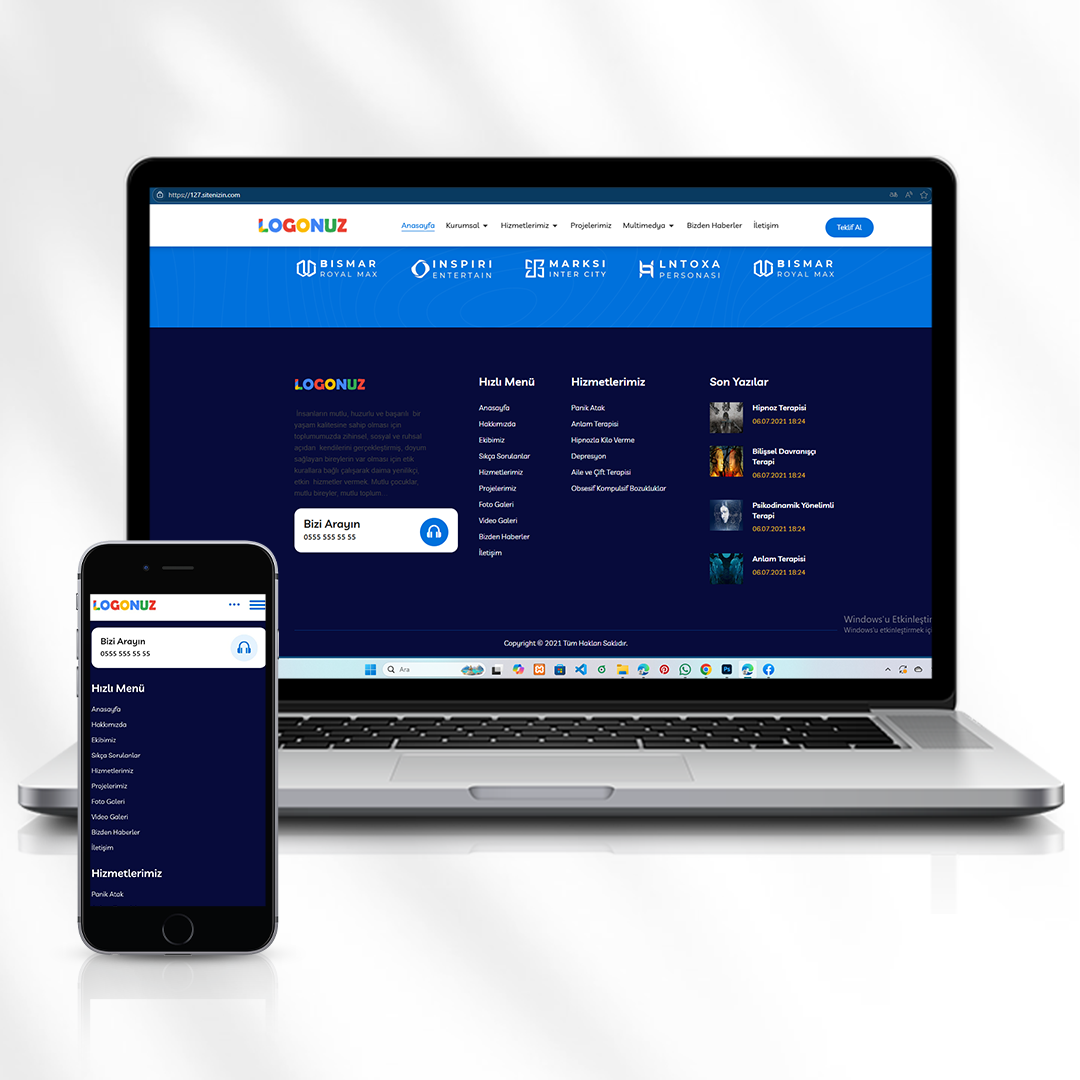Psikiyatri ve Psikoterapi Merkezi Tanıtım Sitesi  127.sitenizin.com