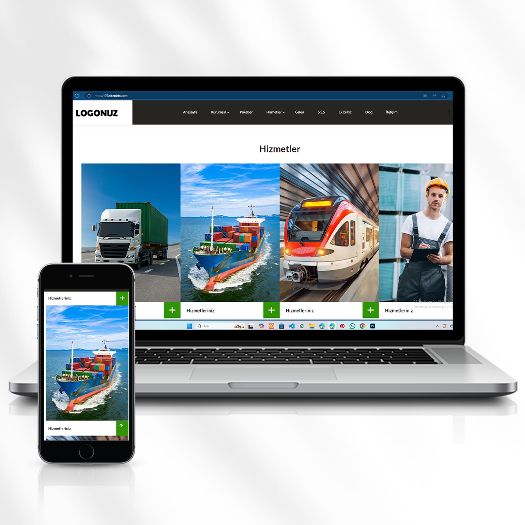 Nakliyat ve Taşımacılık Hizmetleri Web Sitesi Kod 79.sitenizin.com