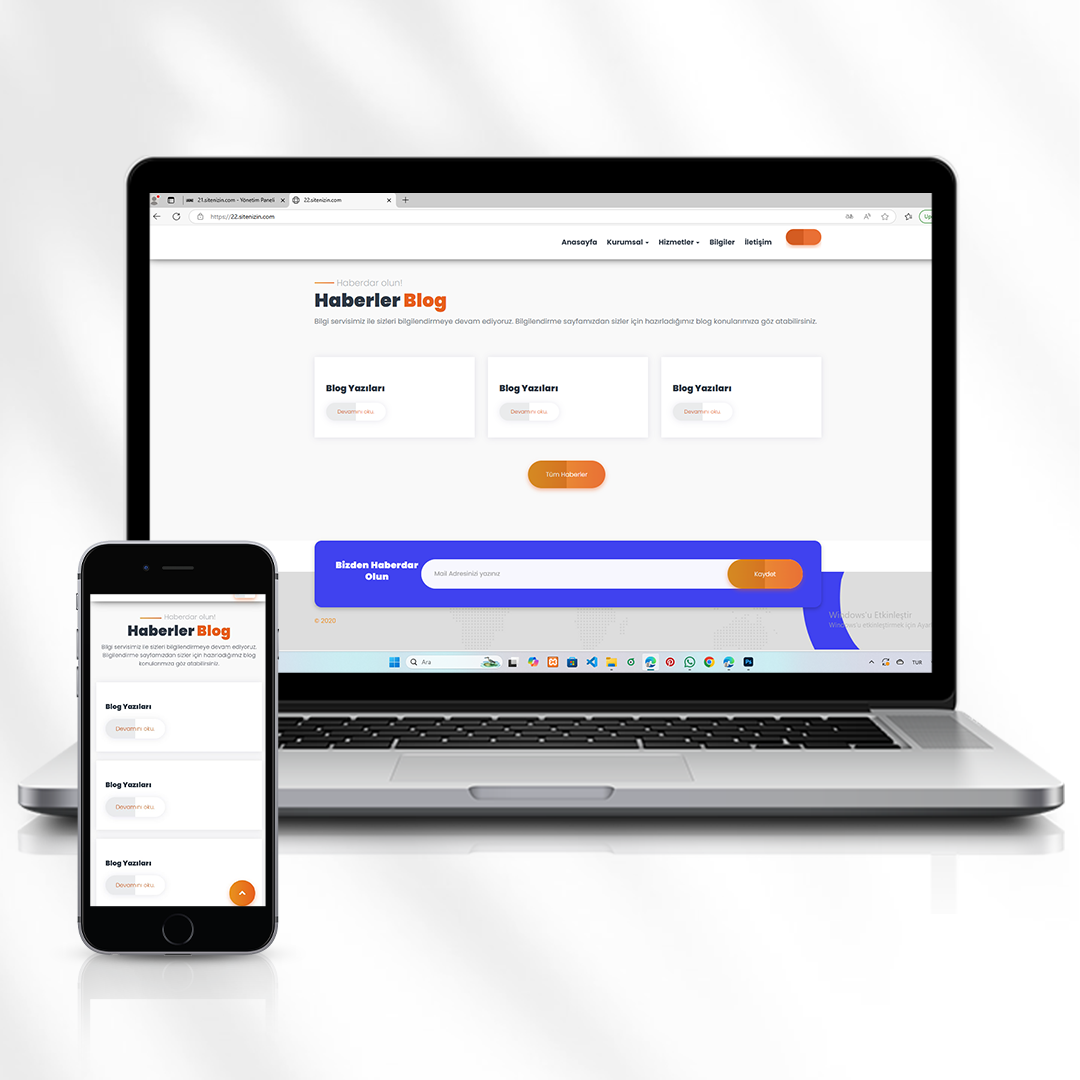 Danışmanlık ve Bilgi Paylaşımı Web Sitesi  22.sitenizin.com